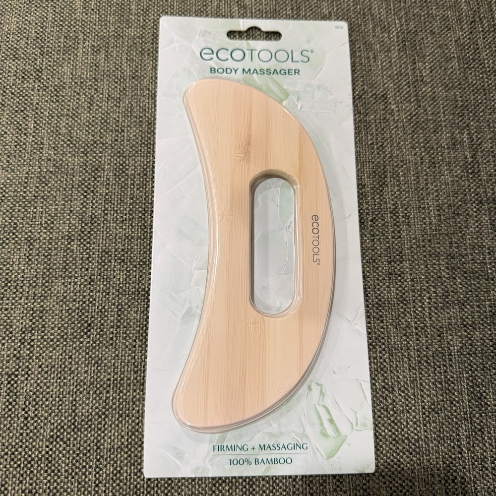 EcoTools Pink Facial Gua Sha Skincare Massaging Tool & Body Massager 2 Count New - Picture 3 of 9